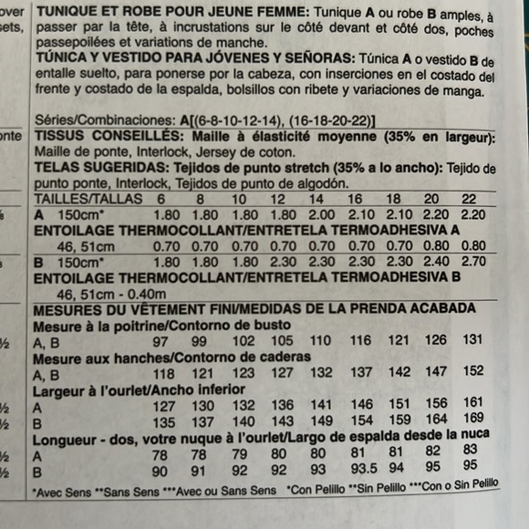 McCall Sewing Pattern - Top M7871 - Picture 4 of 8